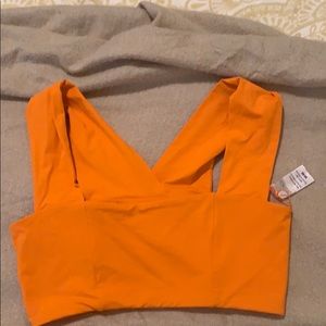 L space Parker reversible bikini top